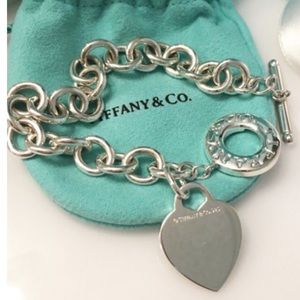 Tiffany’s & Co Heart Charm Toggle
